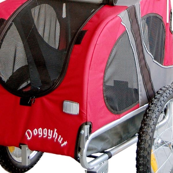 Doggyhut Medium Pet Dog Bike Trailer Bicycle Transport Carrier In 3