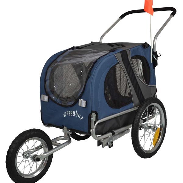 Doggyhut Medium Pet Dog Bike Trailer & Jogger Stroller Bicycle Carrier