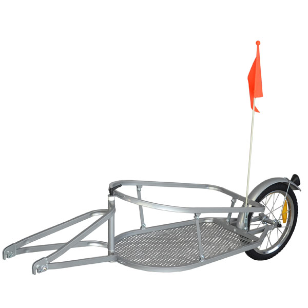 single wheel bicycle cargo trailer